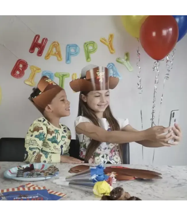 UNIQUE INDUSTRIES INC Toy Story 4, Paper Cowboy Hats - 4 Count