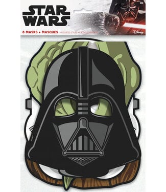 UNIQUE INDUSTRIES INC Star Wars Classic Party Masks - 8 Count