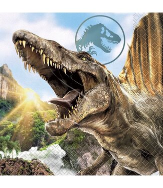 UNIQUE INDUSTRIES INC Jurassic World 4 Luncheon Napkin - 16 Count