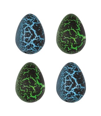 UNIQUE INDUSTRIES INC Jurassic World 4 Hatching Dinosaur Eggs - 4 Count