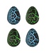 UNIQUE INDUSTRIES INC Jurassic World 4 Hatching Dinosaur Eggs - 4 Count