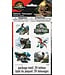 UNIQUE INDUSTRIES INC Jurassic World 4 Tattoos - 24 Count