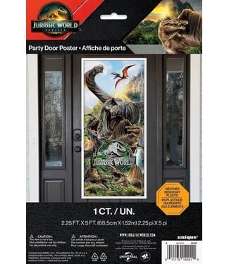 UNIQUE INDUSTRIES INC Jurassic World 4 Door Poster - 2.25ft X 5ft