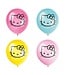 UNIQUE INDUSTRIES INC Hello Kitty & Friends Latex Balloons - 8 Count