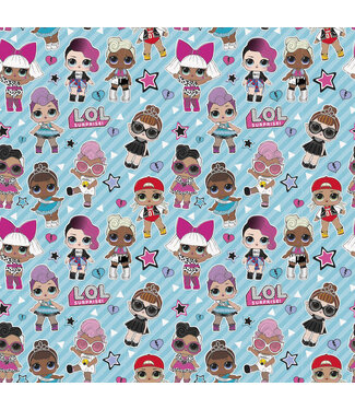 UNIQUE INDUSTRIES INC L.O.L. Surprise!™ Gift Wrap - 30in X 5ft