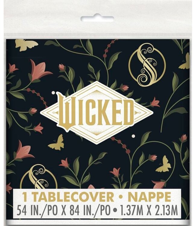 UNIQUE INDUSTRIES INC Wicked The Musical Table Cover - 54in X 84in