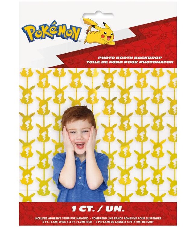 UNIQUE INDUSTRIES INC Pokémon Photo Booth Backdrop