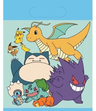 UNIQUE INDUSTRIES INC Pokémon Loot Bags - 8 Count