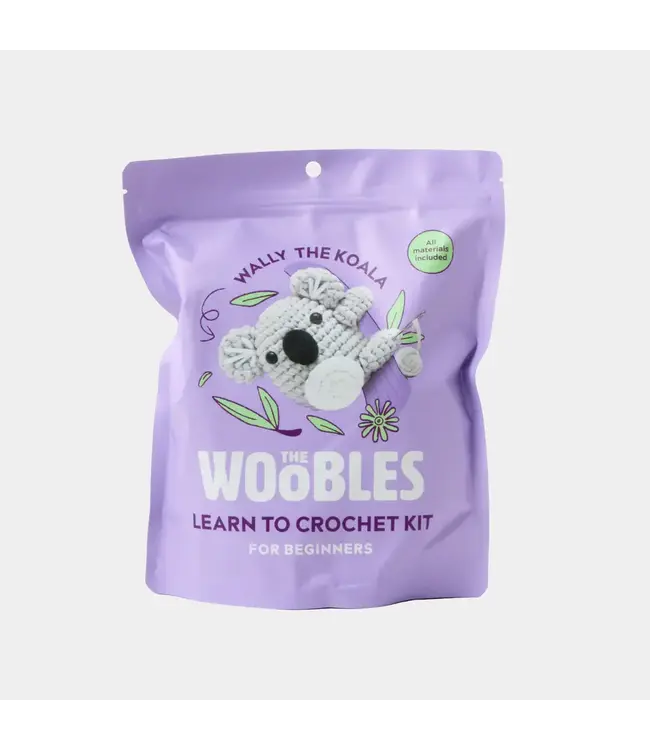 THE WOOBLES The Woobles Wally the Koala Crochet Kit
