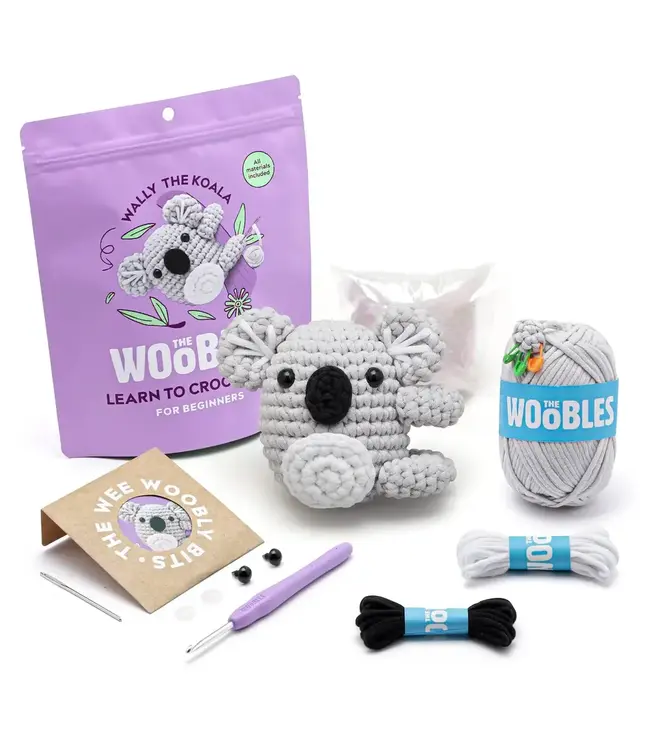 THE WOOBLES The Woobles Wally the Koala Crochet Kit