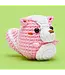 THE WOOBLES The Woobles Andre the Skunk Pink Crochet Kit