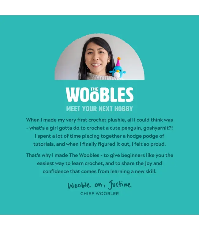 THE WOOBLES The Woobles Bluey Crochet Kit