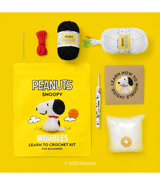 THE WOOBLES The Woobles Snoopy Crochet Kit