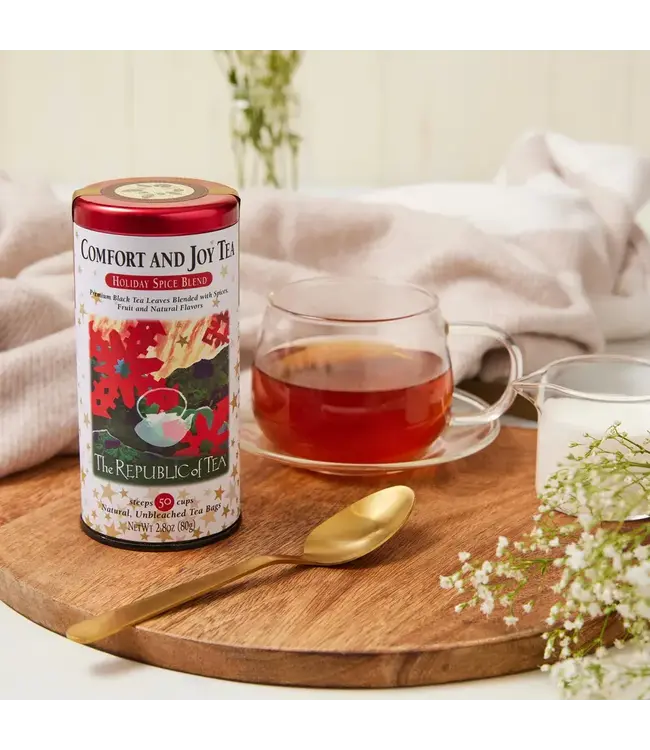 THE REPUBLIC OF TEA Comfort & Joy Tea Bags - 50ct