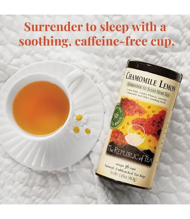THE REPUBLIC OF TEA Chamomile Lemon Tea Bags - 36ct