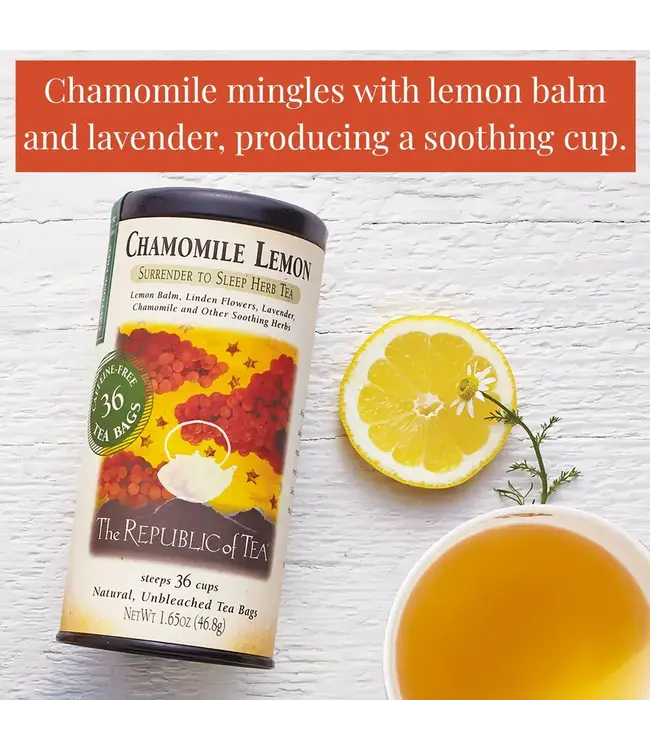 THE REPUBLIC OF TEA Chamomile Lemon Tea Bags - 36ct
