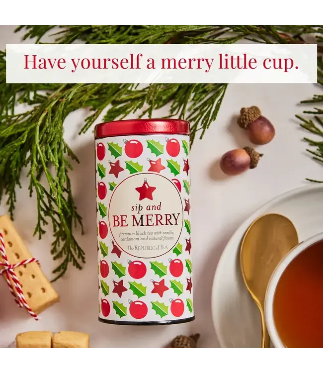 THE REPUBLIC OF TEA Sip & Be Merry Tea Bags - 50ct