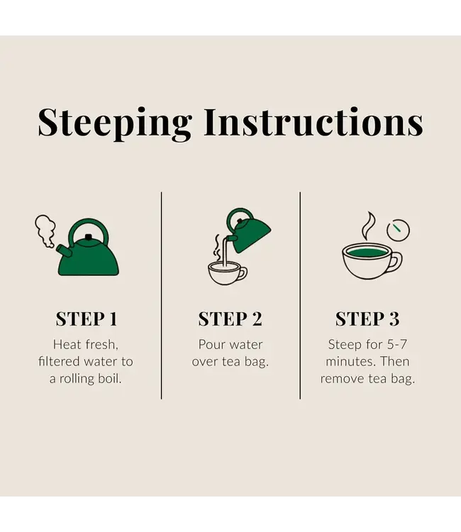 THE REPUBLIC OF TEA Peppermint Bark Herbal Tea Bags - 36ct