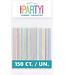 UNIQUE INDUSTRIES INC Striped Stirred Straws – 150 Count