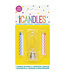 UNIQUE INDUSTRIES INC Light-Up Flashing  # 0 Shaped Plastic Candle Holder