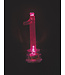 UNIQUE INDUSTRIES INC Light-Up Flashing  # 1 Shaped Plastic Candle Holder