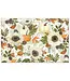 HIGHLAND HOME Farmhouse Fall 24 Premium Paper Placemats in Resealable Storage Bag Made in the USA 17" x 11"
