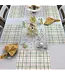 HIGHLAND HOME Farmhouse Plaid 24 Premium Paper Placemats in Resealable Storage Bag Made in the USA 17" x 11"