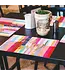 HIGHLAND HOME Let's Party 24 Premium Paper Placemats in Resealable Storage Bag Made in the USA 17" x 11"