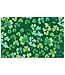 HIGHLAND HOME Shamrocks 24 Premium Paper Placemats in Resealable Storage Bag Made in the USA 17" x 11"