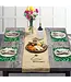 HIGHLAND HOME Shamrocks 24 Premium Paper Placemats in Resealable Storage Bag Made in the USA 17" x 11"