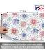 HIGHLAND HOME Star Spangled 24 Premium Paper Placemats in Resealable Storage Bag Made in the USA 17" x 11"