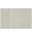 HIGHLAND HOME Ticking Stripe 24 Premium Paper Placemats in Resealable Storage Bag Made in the USA 17" x 11"