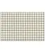 HIGHLAND HOME Fall Gingham 24 Premium Paper Placemats in Resealable Storage Bag Made in the USA 17" x 11"