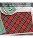 HIGHLAND HOME Christmas Plaid 24 Premium Paper Placemats in Resealable Storage Bag Made in the USA 17" x 11"