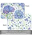 HIGHLAND HOME Beautiful Hydrangea Reversible Easy Care Flexible Placemat Made in the USA