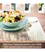 HIGHLAND HOME Home on The Range Reversible Easy Care Flexible Placemat