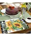 HIGHLAND HOME CounterArt Sunflower Fields Reversible Easy Care Flexible Placemat