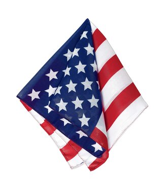 Amscan BANDANA AMERICAN FLAG