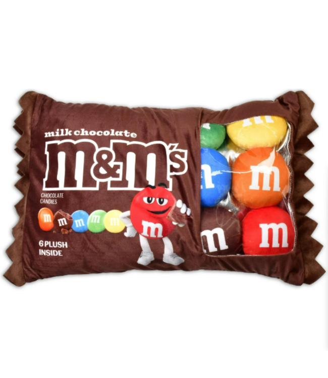 ISCREAM M&M's Candy Plush Filled Pillow