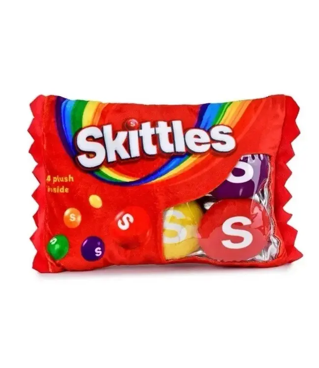 ISCREAM Skittles Plush: With 4 Stuffed Skittles Inside That Can Be Removed