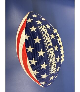 SPORT DESIGN INC Stars & Stripes Patriotic Junior Football