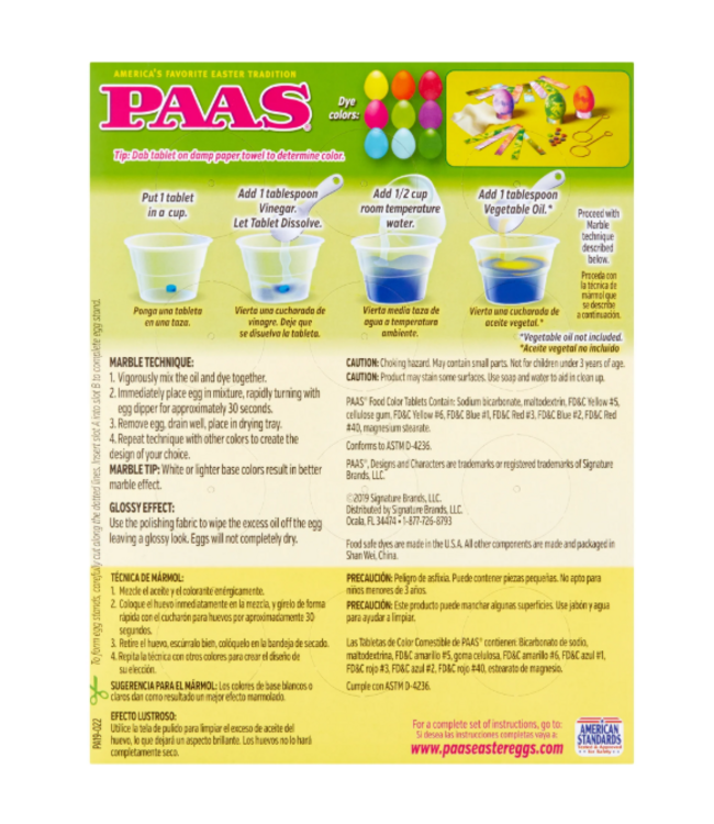 PAAS PAAS Marble Easter Egg Decorating Kit