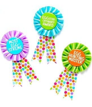 Amscan Ribbon Egg Hunt Award - 3ct