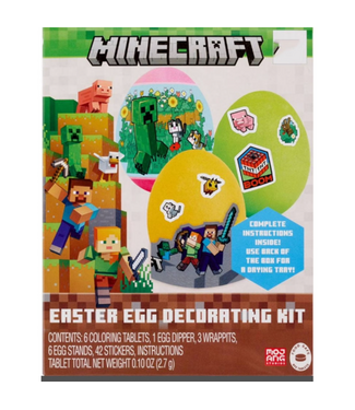 DESIGN GROUP Minecraft Easter Egg Decorating Kit