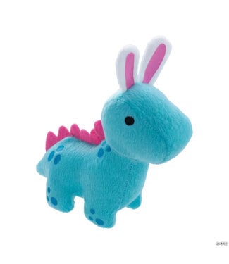 FUN EXPRESS EASTER STUFFED DINOSAUR WITH BUNNY EARS