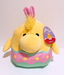JAZWARES Squishmallow 8 Inch Woodstock with Bunny Ears in Half Egg Easter Plush