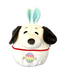 JAZWARES Squishmallow 8 Inch Snoopy with Bunny Ears & Egg Easter Plush