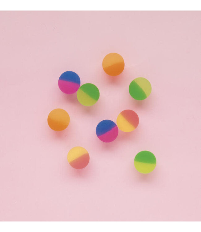 UNIQUE INDUSTRIES INC Two Tone Bounce Balls - 8 Count