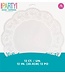 UNIQUE INDUSTRIES INC White 12in Doilies  - 12ct