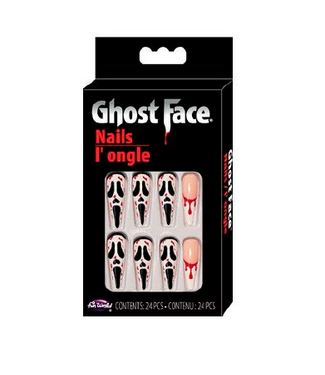 Fun World Ghost Face Natural Nails